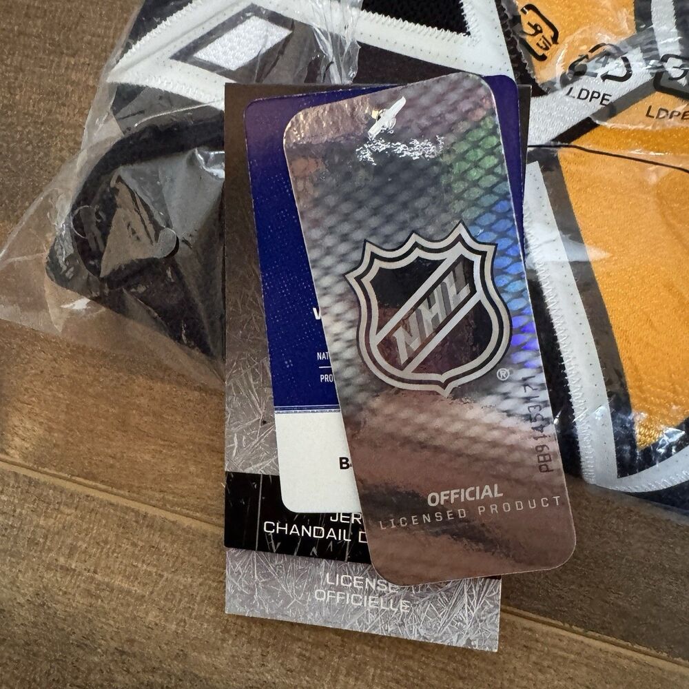 NHL Hockey Pittsburgh Penguins Jake Guentzel Jersey #59 YOUTH L/XL Authentic NWT - Picture 6 of 10